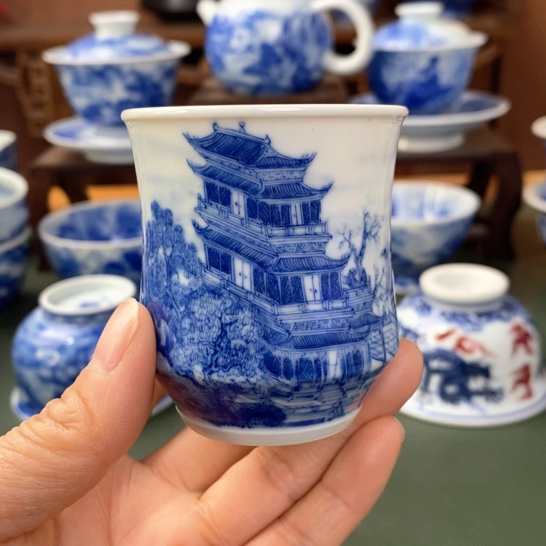杯景德镇陶瓷手工手绘