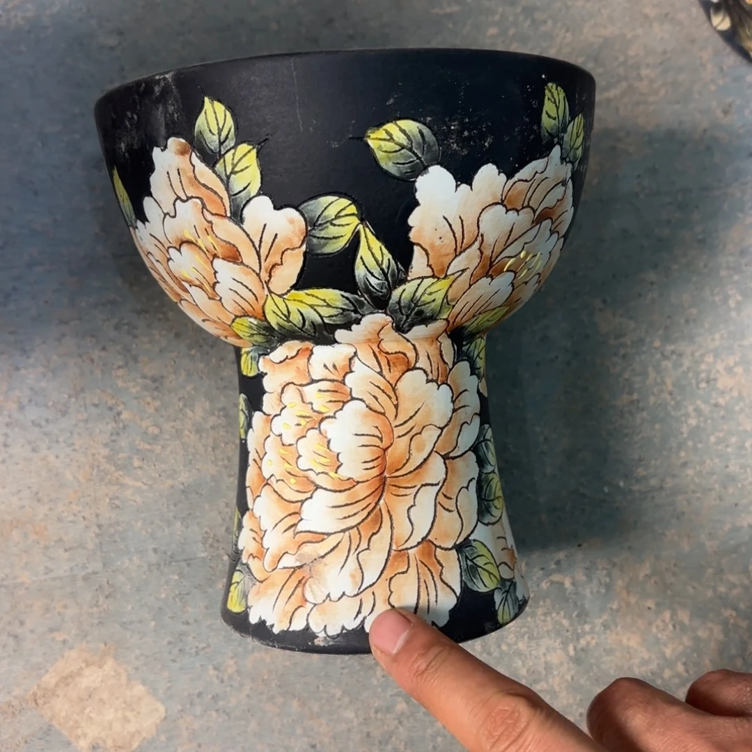 紫砂花盆优**咪水晶花盆122