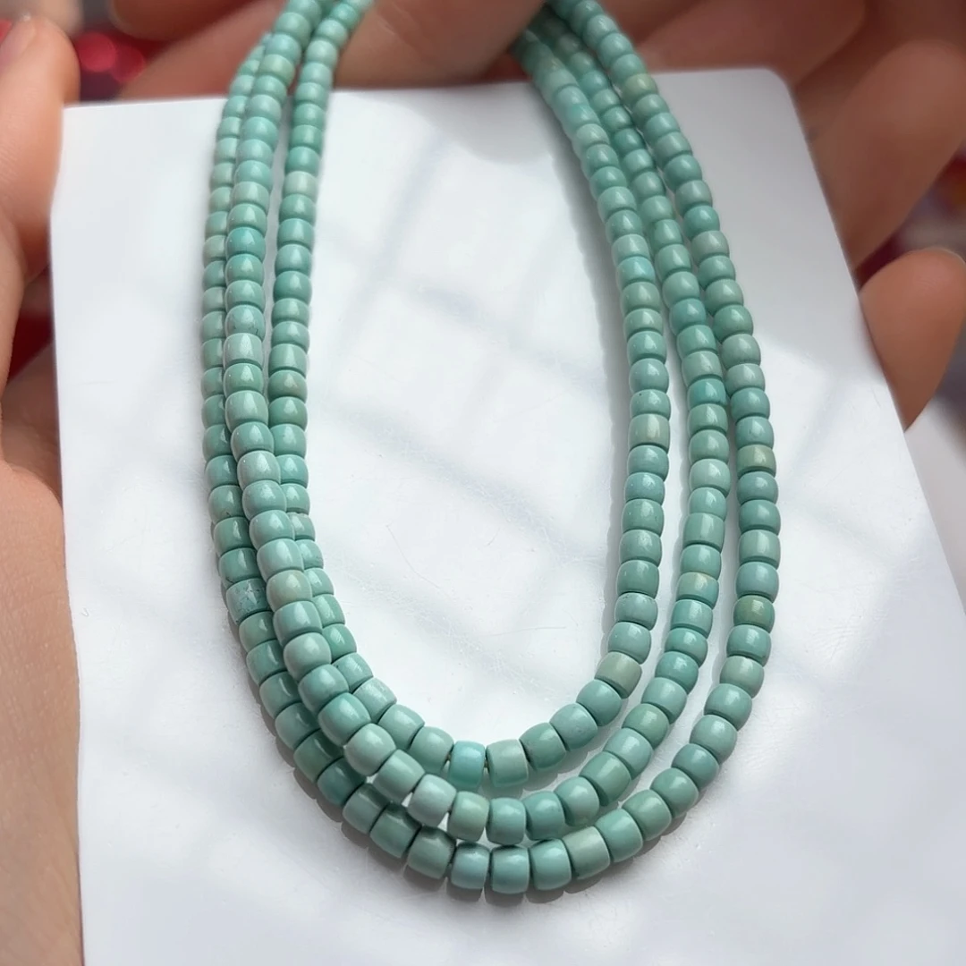 绿松石未镶嵌颈饰