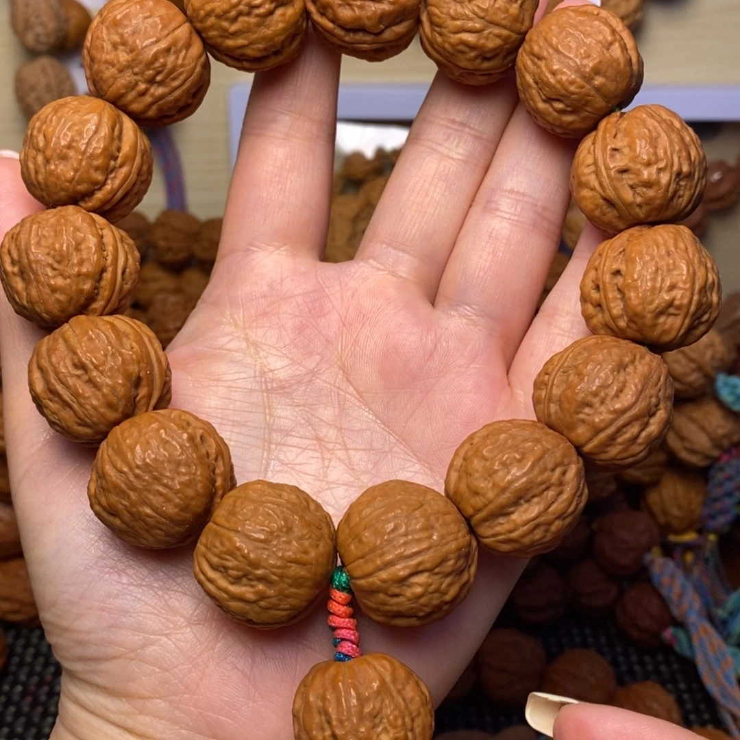 文玩核桃手串方墩子