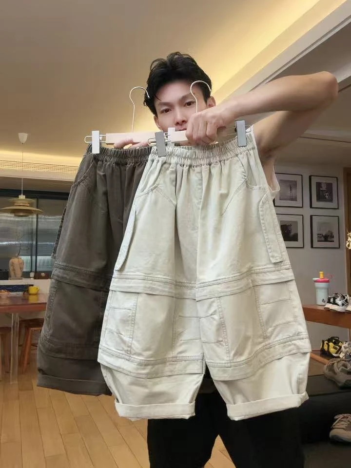 儿童休闲裤2025秋季新款男女童洋气百搭韩版工装裤潮流复古长裤潮