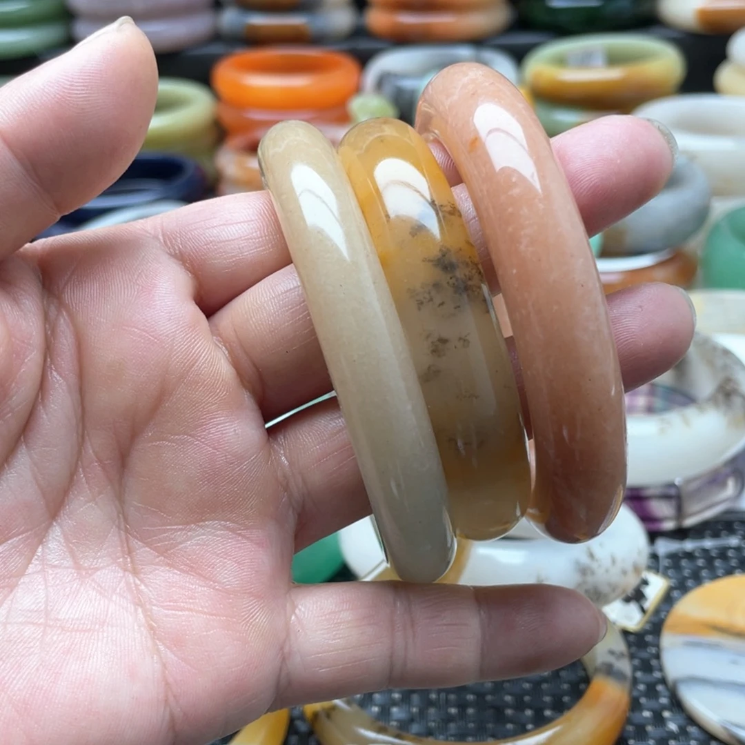 石英质玉手镯未镶嵌零*.