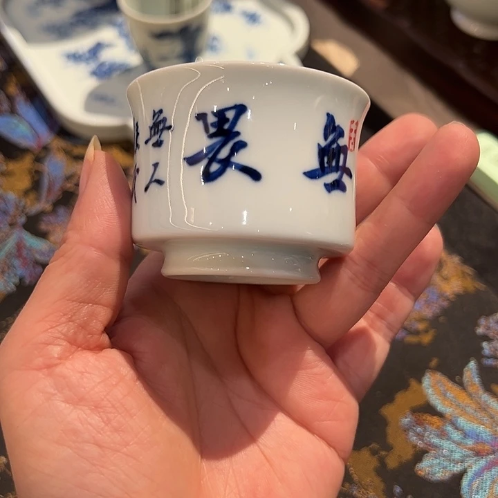省非遗邓华章亲工手工手绘