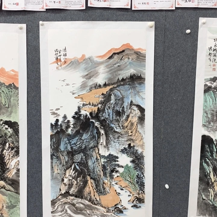 国画山*绘画作品欣赏