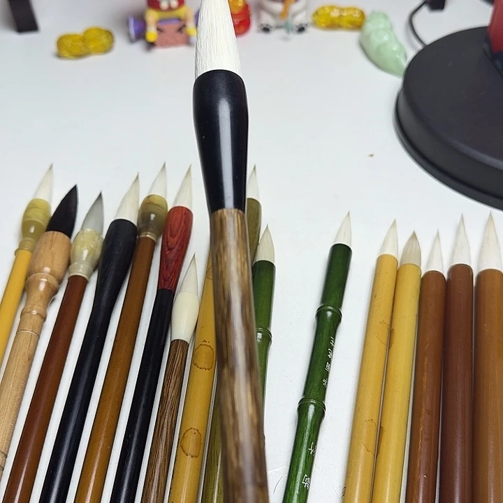 毛笔书法作品斗笔