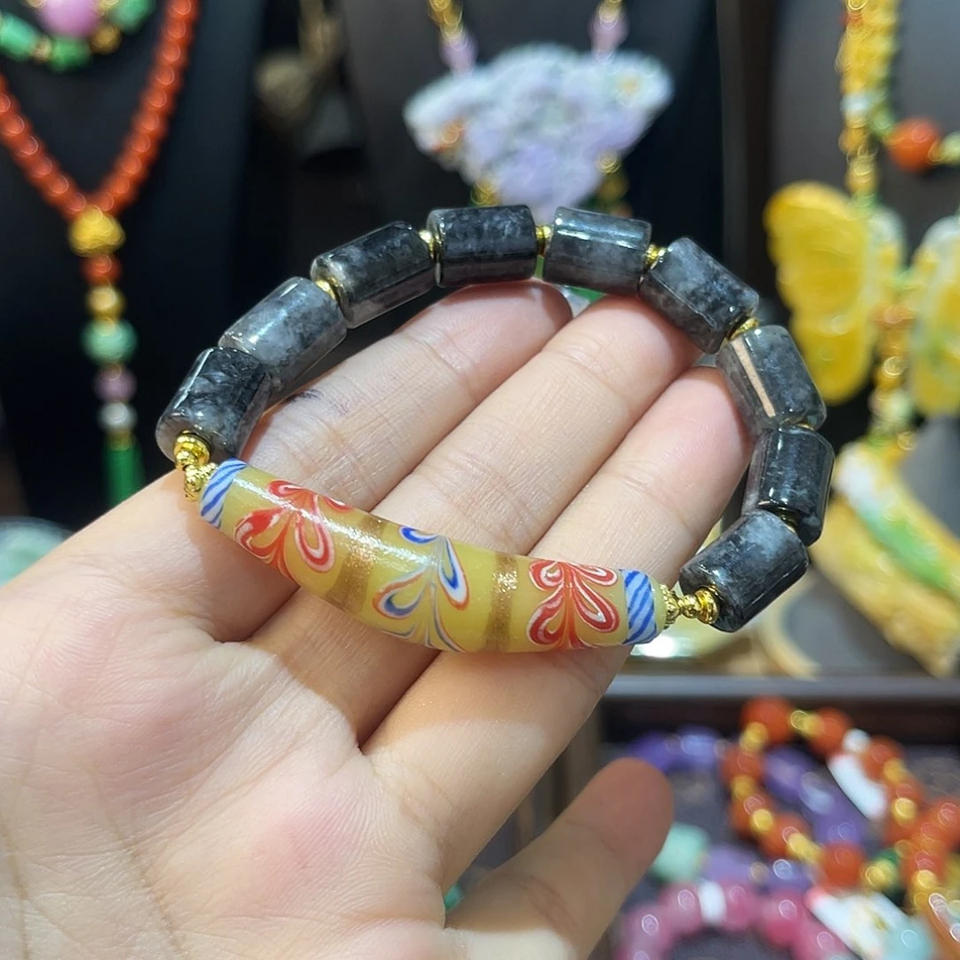 未镶嵌手链翡翠手串