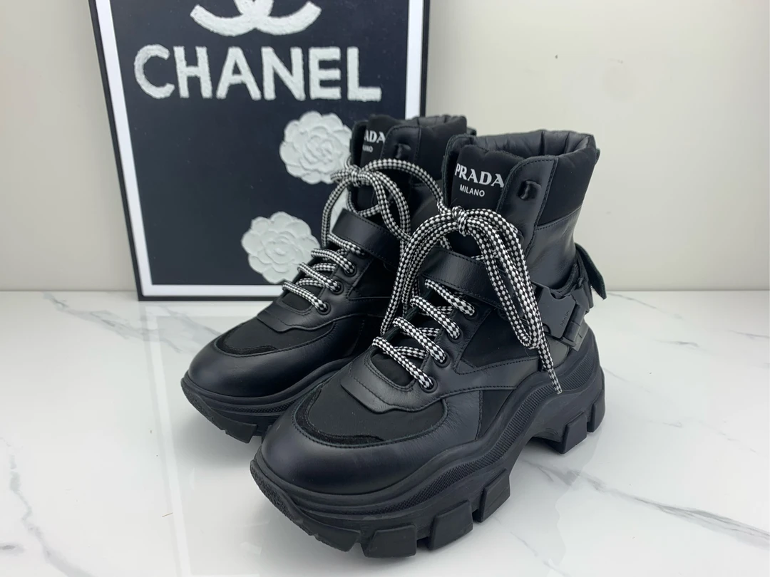 99新 Prada/普拉达 prada普拉达 增高鞋 37码/jm00313