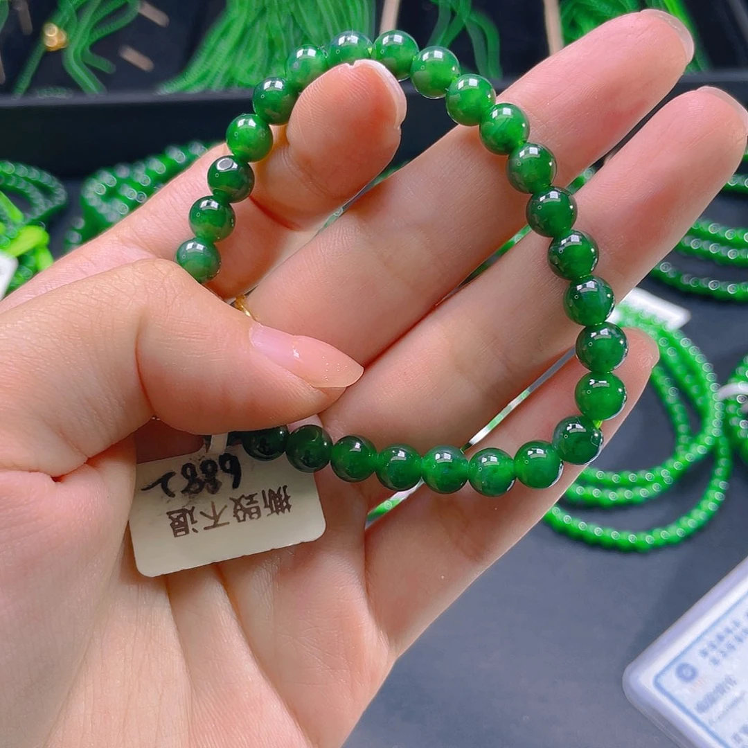 翡翠未镶嵌颈饰777