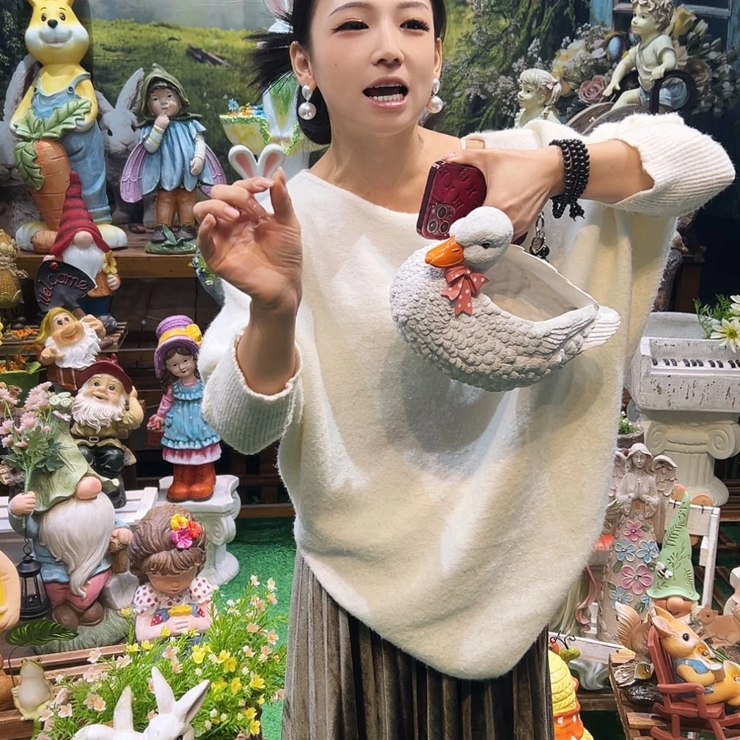 花园摆件红红火火