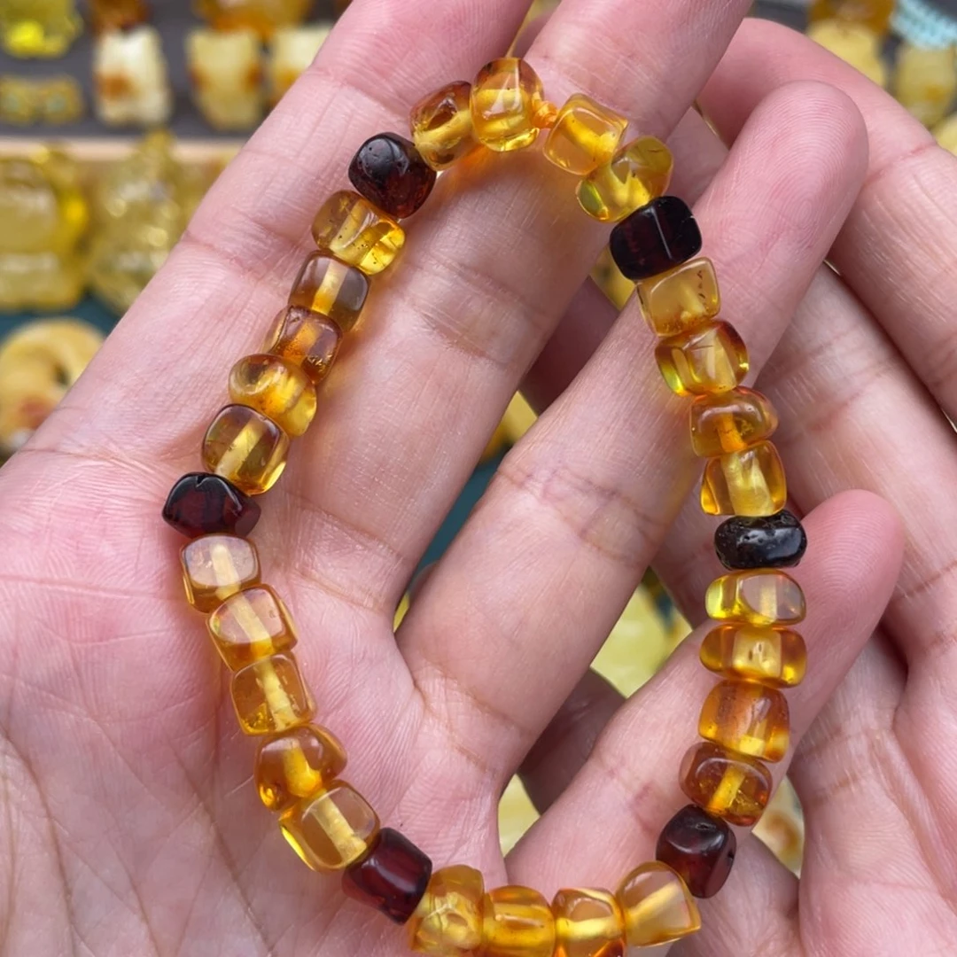 裸石琥珀未镶嵌蜜蜡