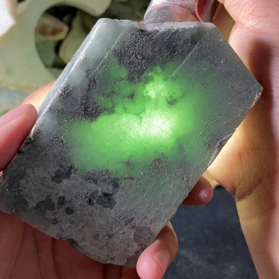 未镶嵌挂件翡翠天然翡翠