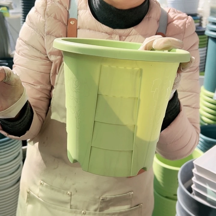 树脂玫瑰200#果绿色5个无托