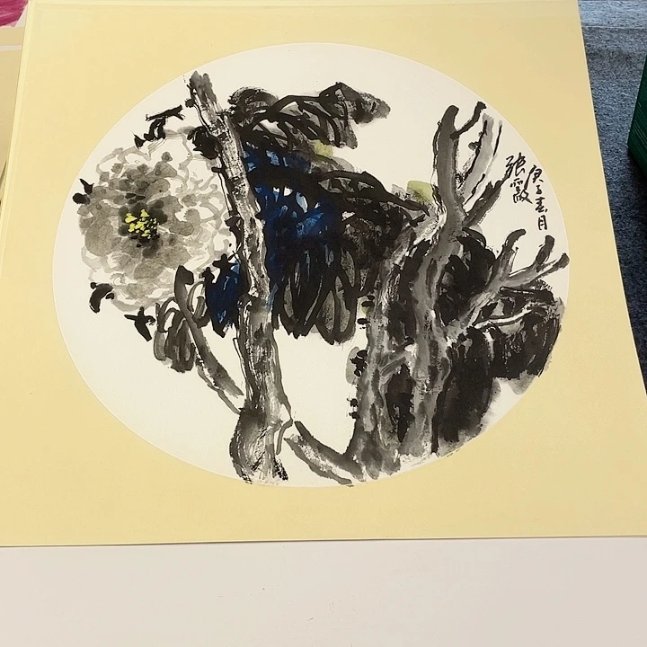 国画张圣敏先生纯手绘作品