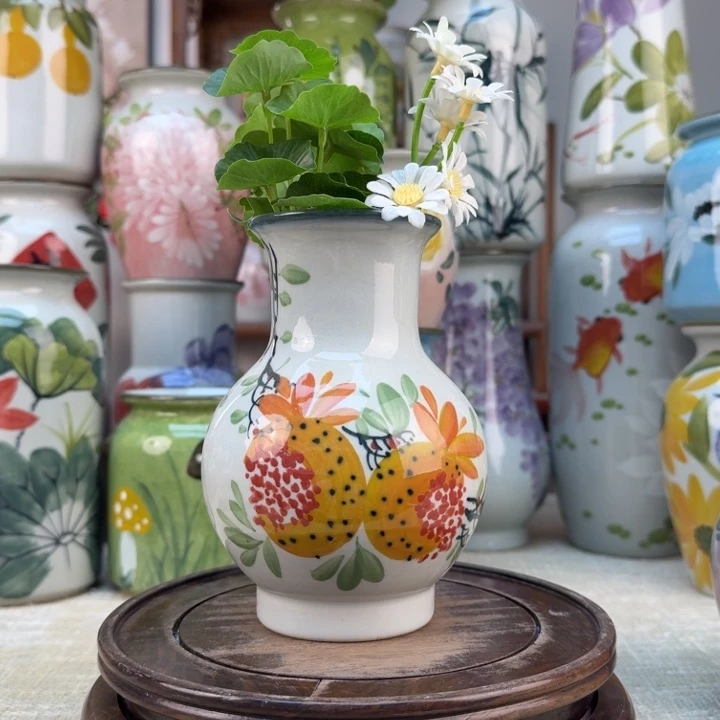 景德镇手绘花瓶花瓶6565566556