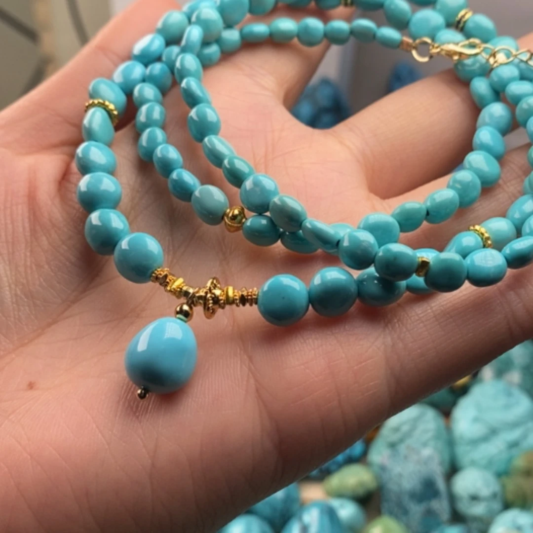 【闪购商品】未镶嵌绿松石珠宝半成品