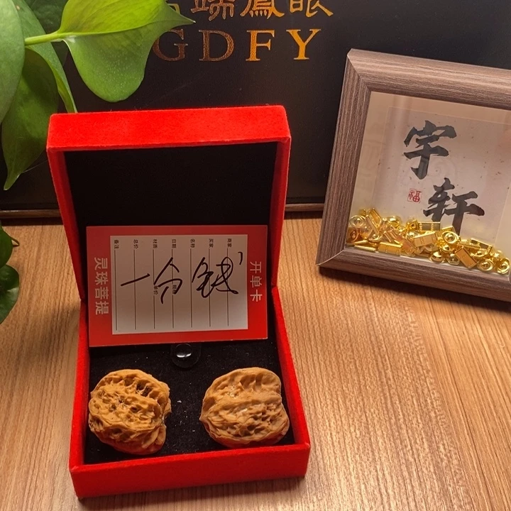 ℝ****凤眼菩提吊坠尼泊尔