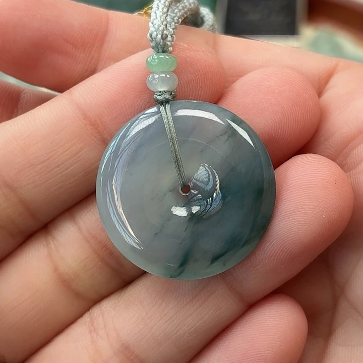 翡翠未镶嵌颈饰天然翡翠a货