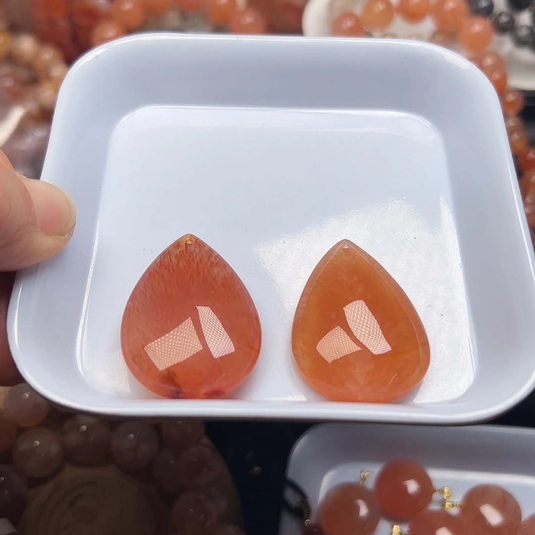 玛瑙/玉髓珠宝半成品未镶嵌签****諨