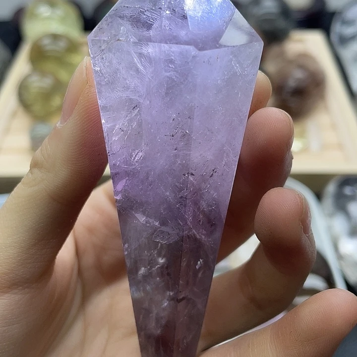 未镶嵌发晶珠宝半成品320水晶
