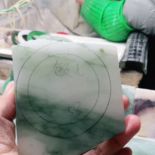 定制石英质玉敏*手镯58圈口