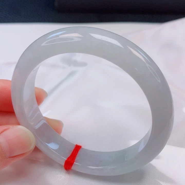 翡翠未镶嵌手镯54圈口