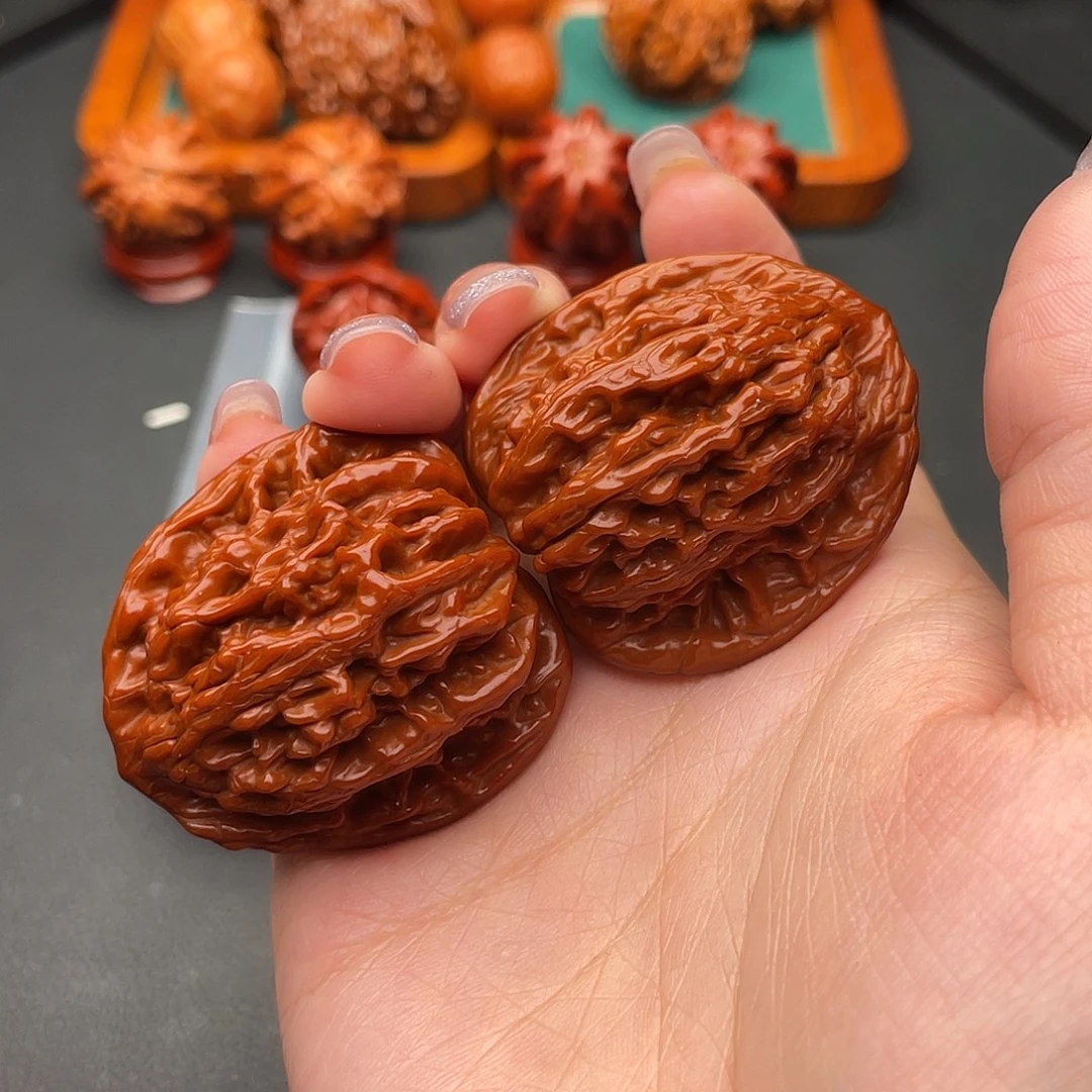 把件文玩核桃虎头