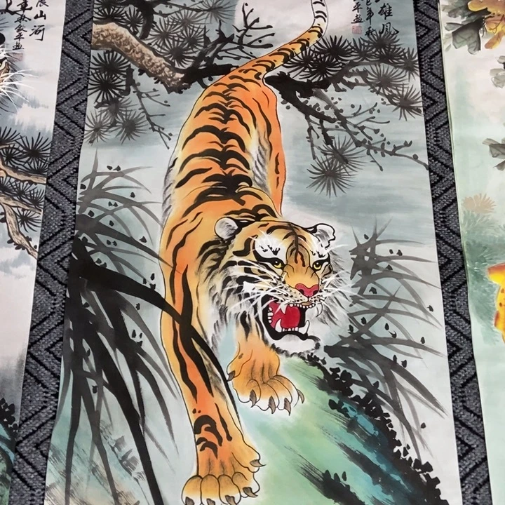 枕书斋画廊的直播间