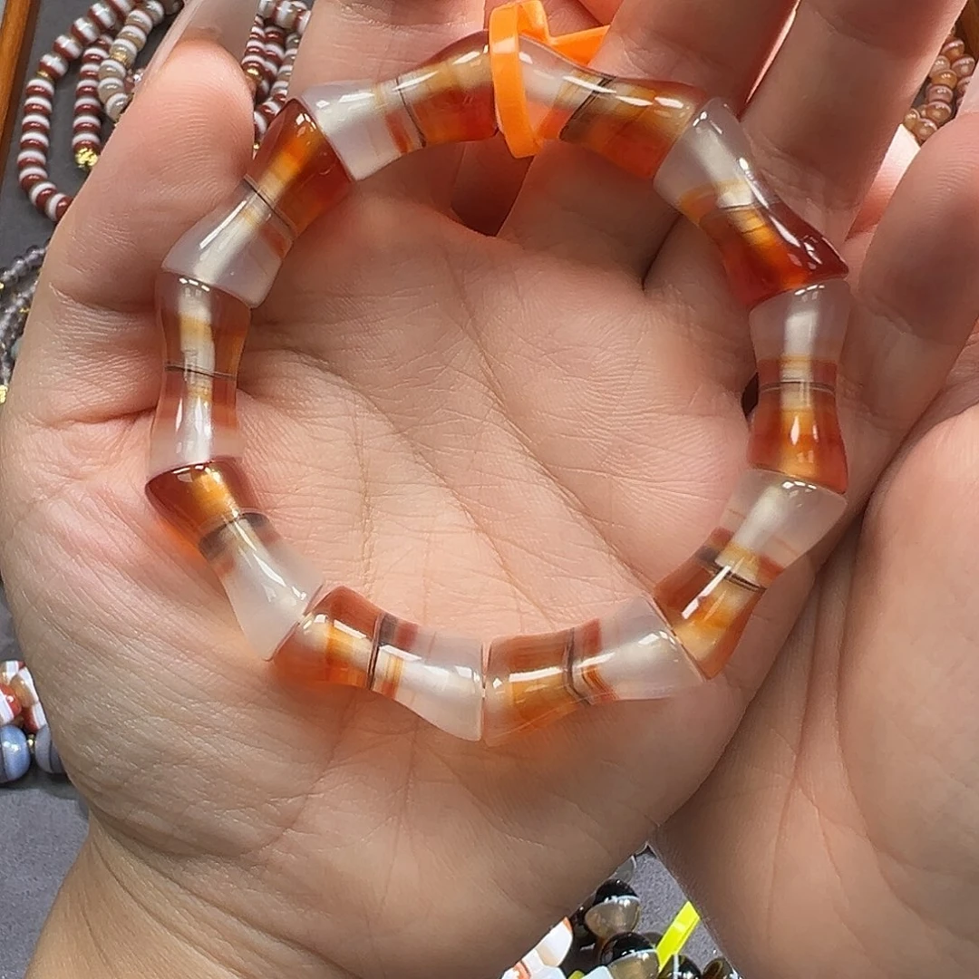 玛瑙/玉髓未镶嵌手链