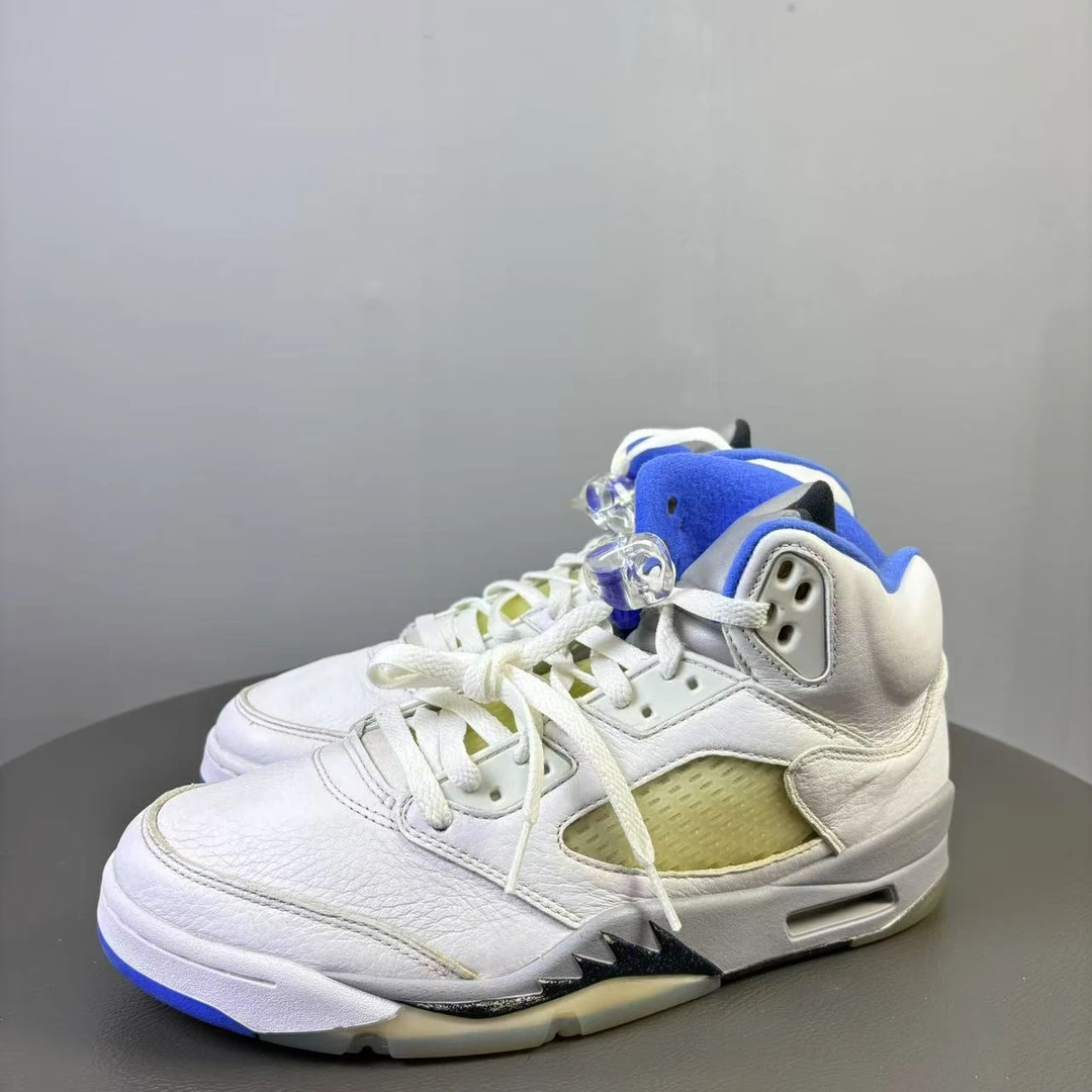 95新 maje 42.5码 AJ5白蓝球鞋 非原盒