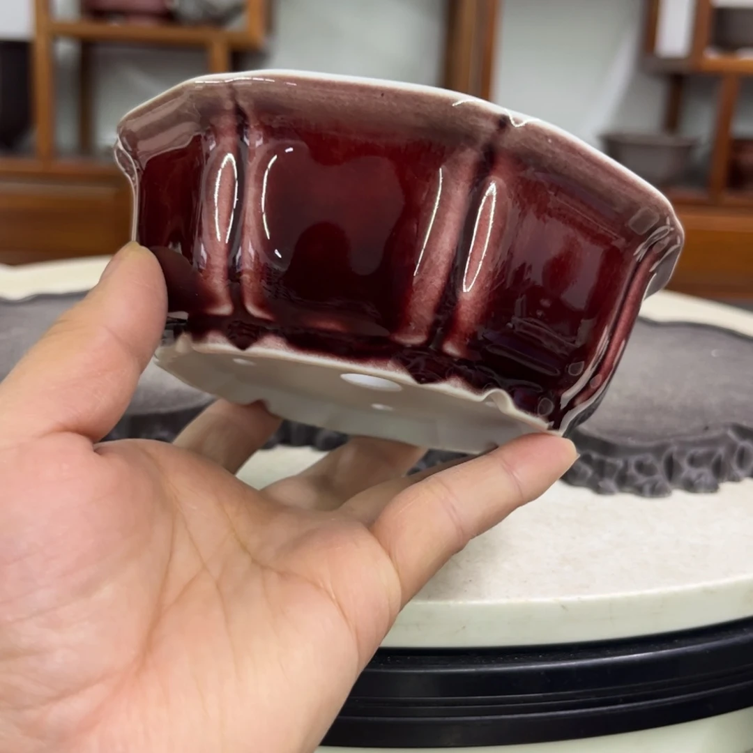 紫砂花盆瑕疵5-13。。。