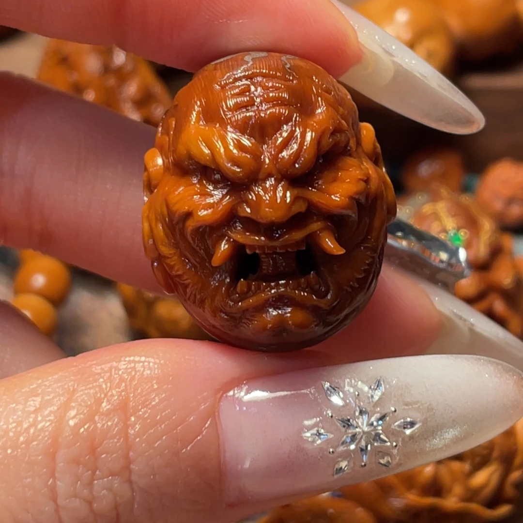 橄榄核手串/手链山鬼本工2.4虎恶僧