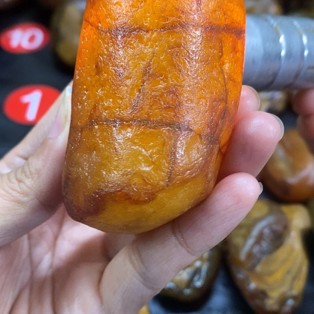 玛瑙/玉髓未镶嵌手把件