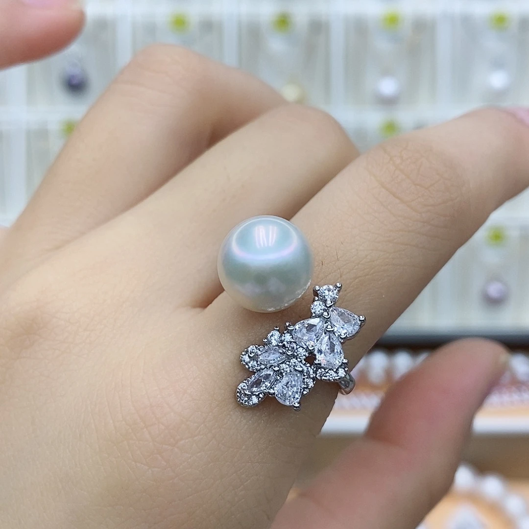 颈饰合金淡水珍珠