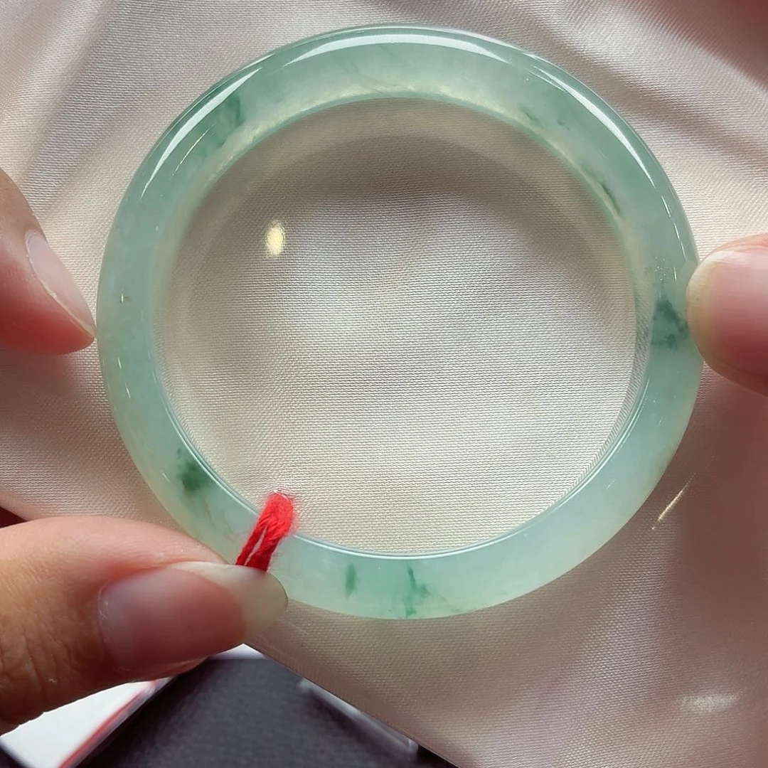 翡翠未镶嵌手镯天然缅甸A货翡翠