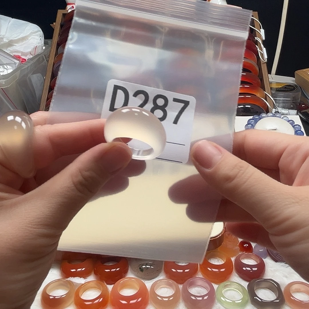 ℋ***࿐玛瑙/玉髓未镶嵌戒指