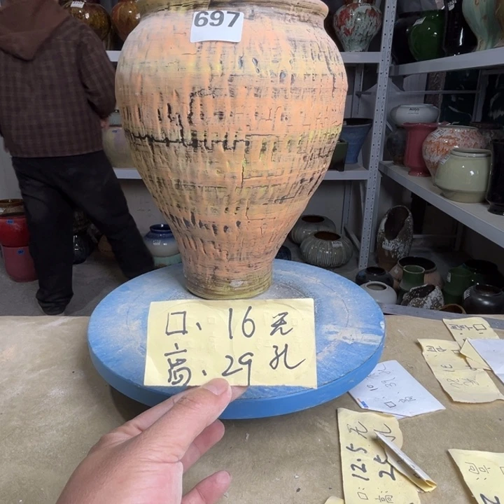 景德镇陶瓷花盆697