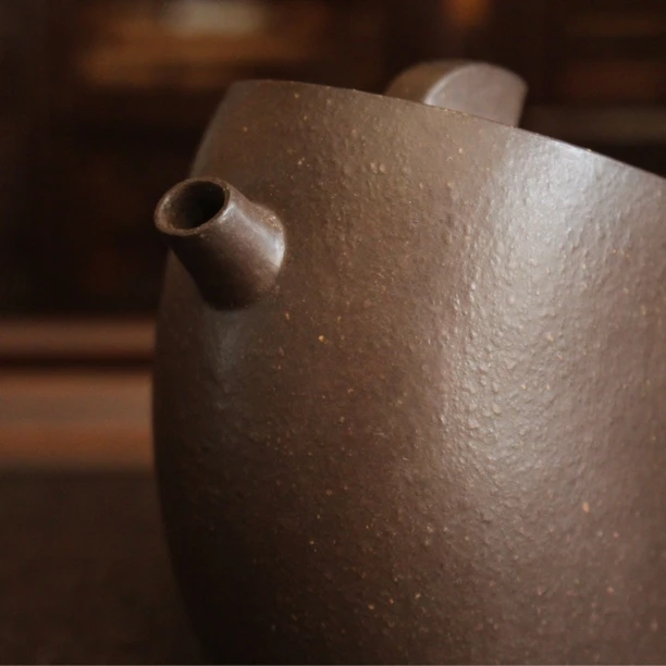 元舟工匠原创「扬帆」原矿紫砂大水潭天青