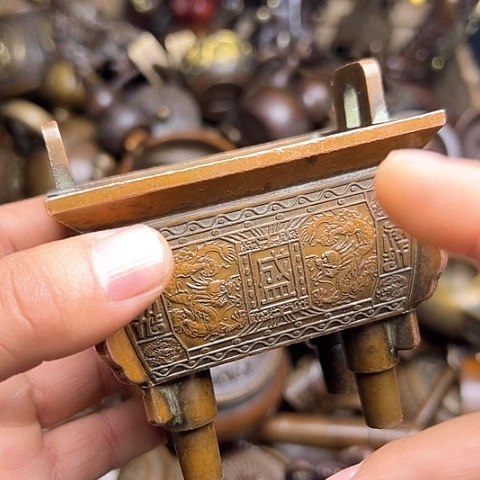 铜制文玩把玩物件