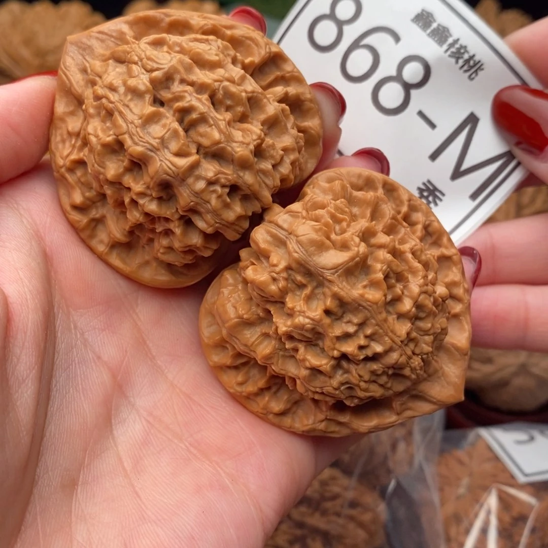 文玩核桃把件官帽48