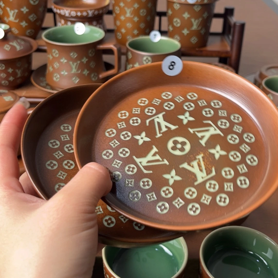 *****草木灰老花壶承填釉