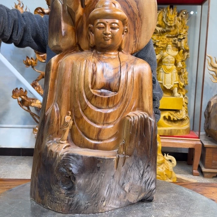 香樟木天****辉长43厘米高78厘米