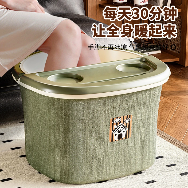 祛湿专用泡脚桶家用加厚洗脚桶高深保温足浴桶学生儿童养生洗脚盆