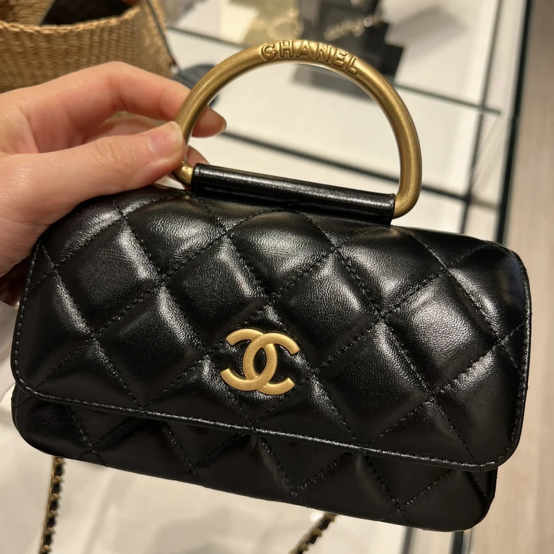 99新 Chanel/香奈儿 23b手柄小minicf 成色以直播间为准