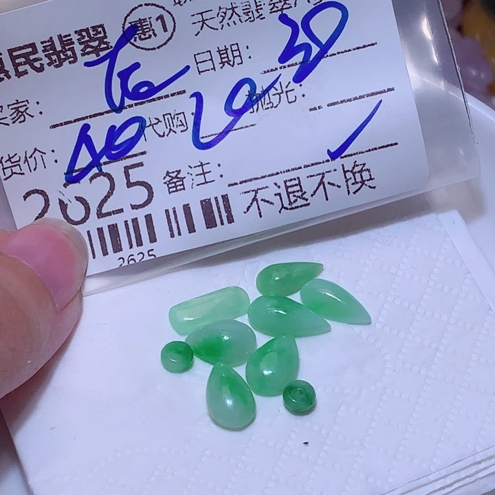 辰***宁翡翠未镶嵌颈饰ghy