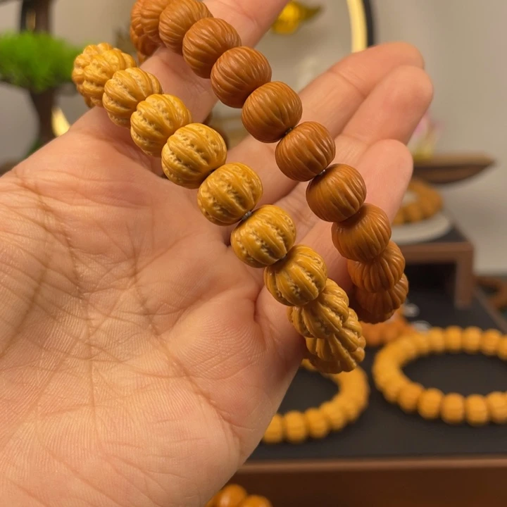猴头核桃手串栩**苑猴头核桃