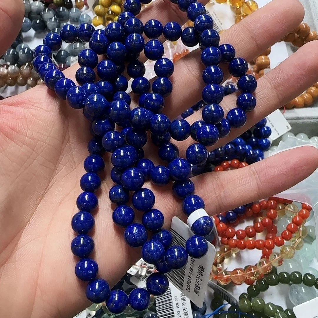 未镶嵌珠宝半成品水晶108青金