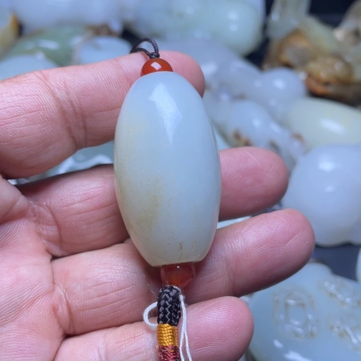 和田玉吊坠(不含链)未镶嵌苏**信