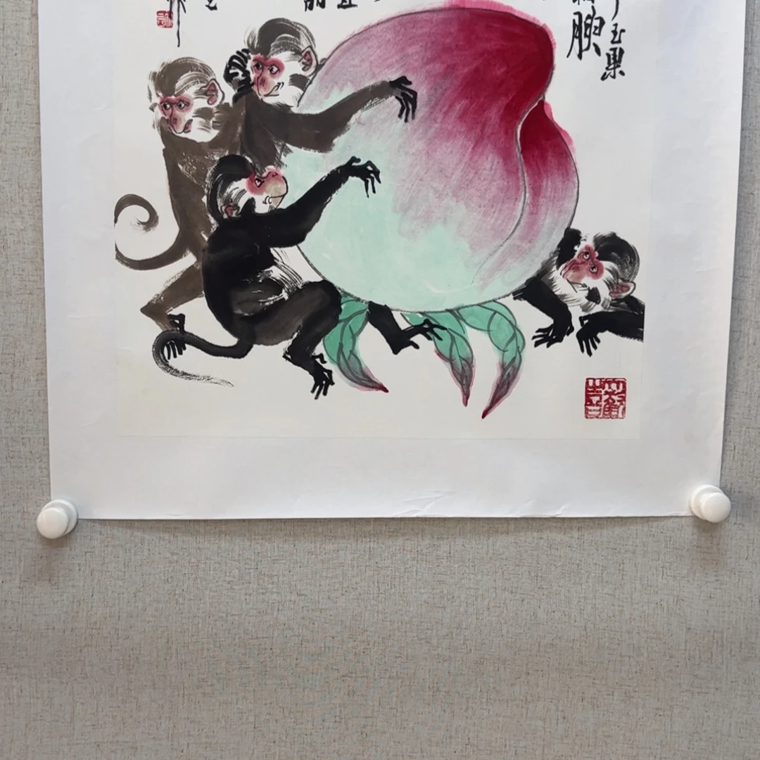 国画亲笔手绘原创作品