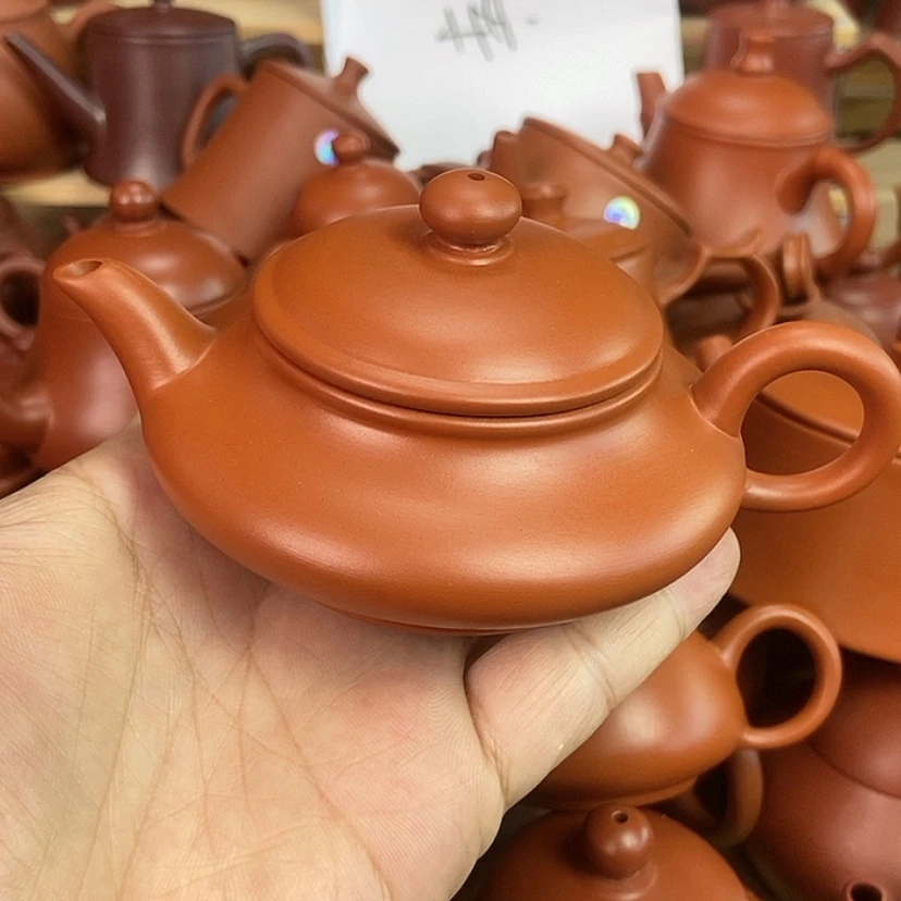 【闪购商品】茶壶朱泥115cc000000000000000