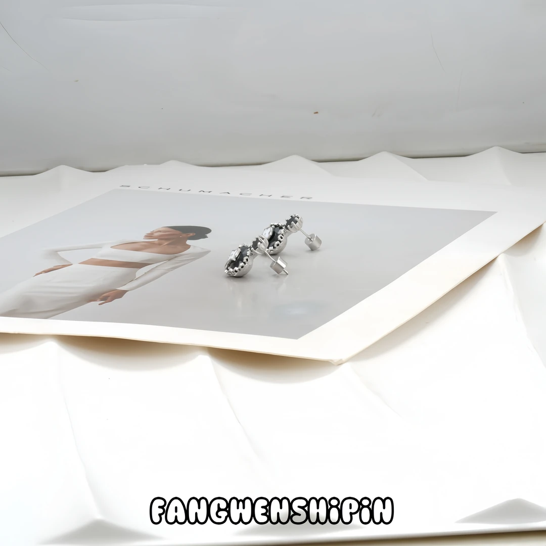 铜合金锆石耳饰 耳环1458